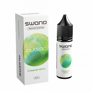 Ароматизатор SWONQ Classic CLUSTER "Сладкая мята" 13мл (на 30мл)